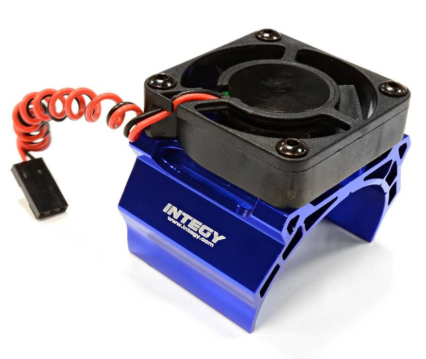 Arrma High Speed Cooling Fan+Heatsink Mount For 42mm O.D. Motor C25862BLUE 1 Arrma High Speed Cooling Fan+Heatsink Mount For 42mm O.D. Motor C25862BLUE