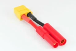Commonsence RC Commonsense RC XT60 Female To HXT 4mm Conversion Adapter # XT60F2HXT4