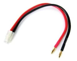 Commonsence RC Tamiya Charging Adapter With Banana Plugs