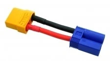Commonsence RC XT90F2EC5M XT90FEMALE TO EC5 MALE ADAPTER