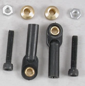 Dubro 2161 Swivel Ball Link W/Hrdwr Black 4-40 (2) 1 Dubro 2161 Swivel Ball Link W/Hrdwr Black 4-40 (2)