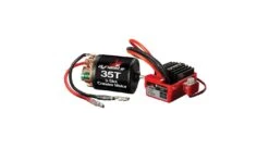 Dynamite Brushed Crawler Motor/ESC Combo, 35T: 3.5mm Bullet, EC3