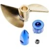 HOT RACING 42x63mm Pro Brass Prop Al Bullet Nut Drive Dog Tra M41/Spartan