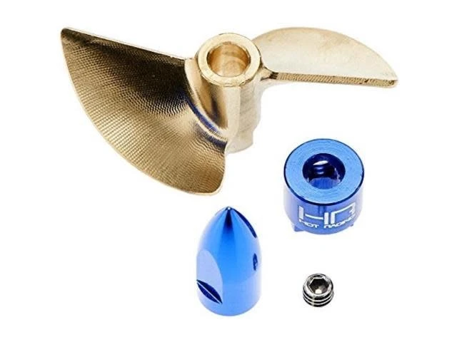 HOT RACING 42x63mm Pro Brass Prop Al Bullet Nut Drive Dog Tra M41/Spartan 1 HOT RACING 42x63mm Pro Brass Prop Al Bullet Nut Drive Dog Tra M41/Spartan