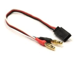 Integy Wire Harness W/ Banana Plugs RX Charging Jack C23051