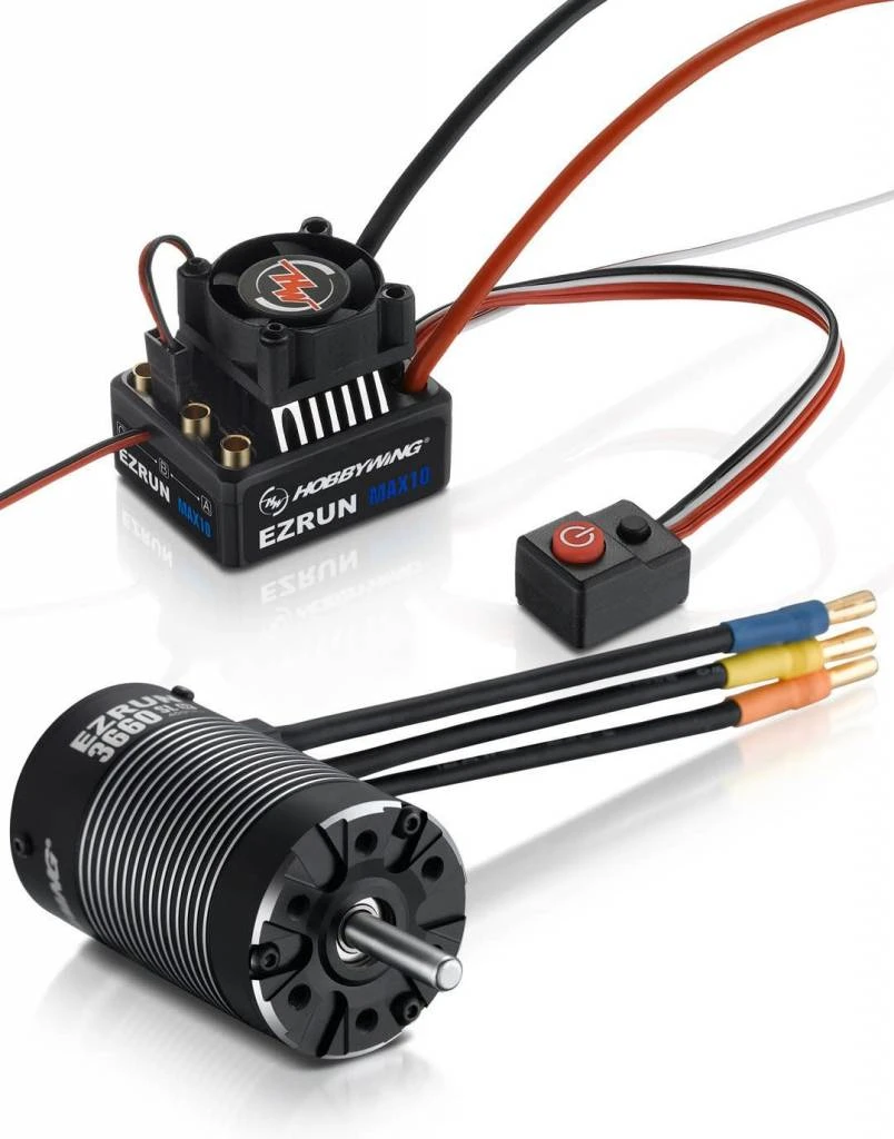 Max10 ESC Combo With 3652SL 4000KV Sensorless Motor 1 Max10 ESC Combo With 3652SL 4000KV Sensorless Motor