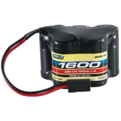 ONYX NiMH 6.0V 1600mAh 2/3A Hump Receiver Universal Plg
