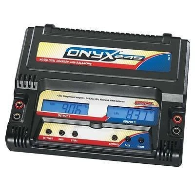 ONYX Onyx 245 AC/DC Dual Charger W/Balancing 1 ONYX Onyx 245 AC/DC Dual Charger W/Balancing