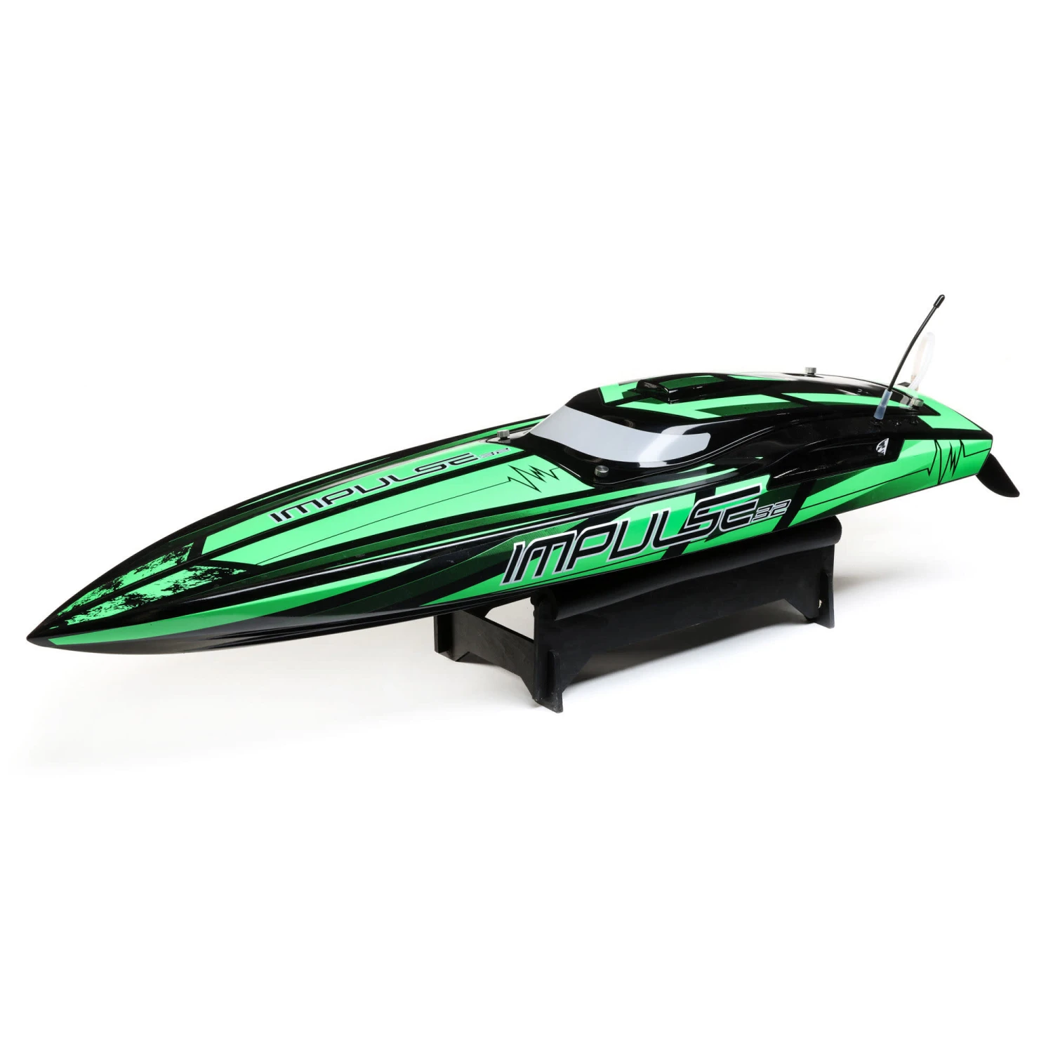 PROBOAT Impulse 32" Brushless Deep-V RTR With Smart, Black/Green 1 PROBOAT Impulse 32" Brushless Deep-V RTR With Smart, Black/Green