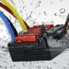QUICRUN 880, Waterproof ESC For Dual Brushed Motors.