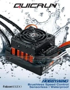 Quicrun-WP-10BL60 Waterproof ESC (1/10 Car) - Sensorless