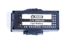 Rage R/C 3.7V 1S 2000mAh Lipo Battery W/Case; Stinger 2.0