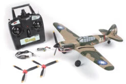 Rage R/C Curtiss P-40 Warhawk Micro RTF Airplane W/PASS System