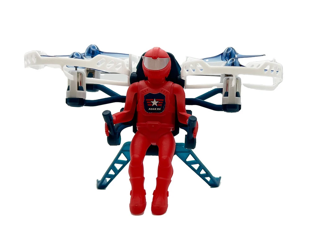Rage R/C RGR4521 Jetpack Commander XL RTF, Red 1 Rage R/C RGR4521 Jetpack Commander XL RTF, Red