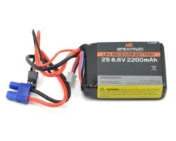 Spektrum 2200mAh 2S 6.6V Li-Fe Receiver Battery