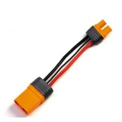 Spektrum IC3 Battery To IC5 Device 4" / 100mm; 10 AWG