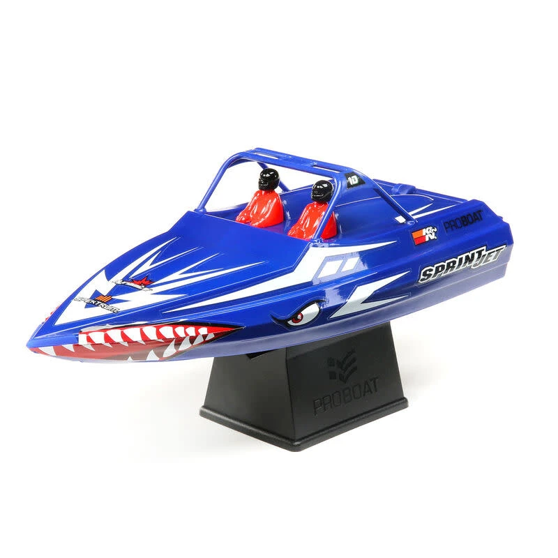 Sprintjet 9-inch Self-Right Jet Boat RTR, Blue 1 Sprintjet 9-inch Self-Right Jet Boat RTR, Blue