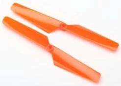 Traxxas 6630 Rotor Blade Set Orange Alias (2)
