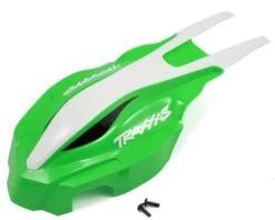 Traxxas Canopy, Front, Green/white - ATON