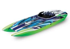Traxxas DCB M41 Widebody: Brushless 40' Race Boat With TQi Traxxas Link Enabled 2.4GHz Radio System & Traxxas Stability Management (TSM)