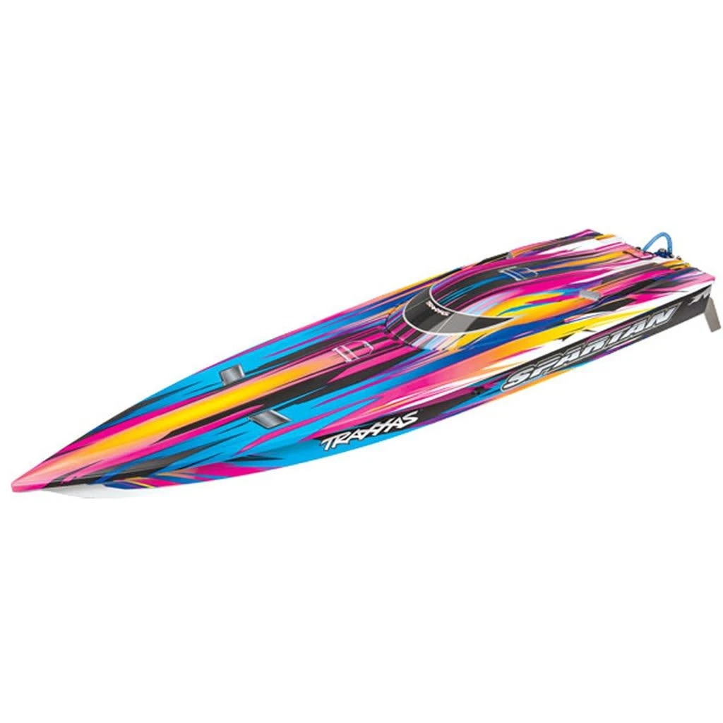Traxxas SPARTAN PINK BRUSHLESS 36 INCH BOAT TSM 1 Traxxas SPARTAN PINK BRUSHLESS 36 INCH BOAT TSM