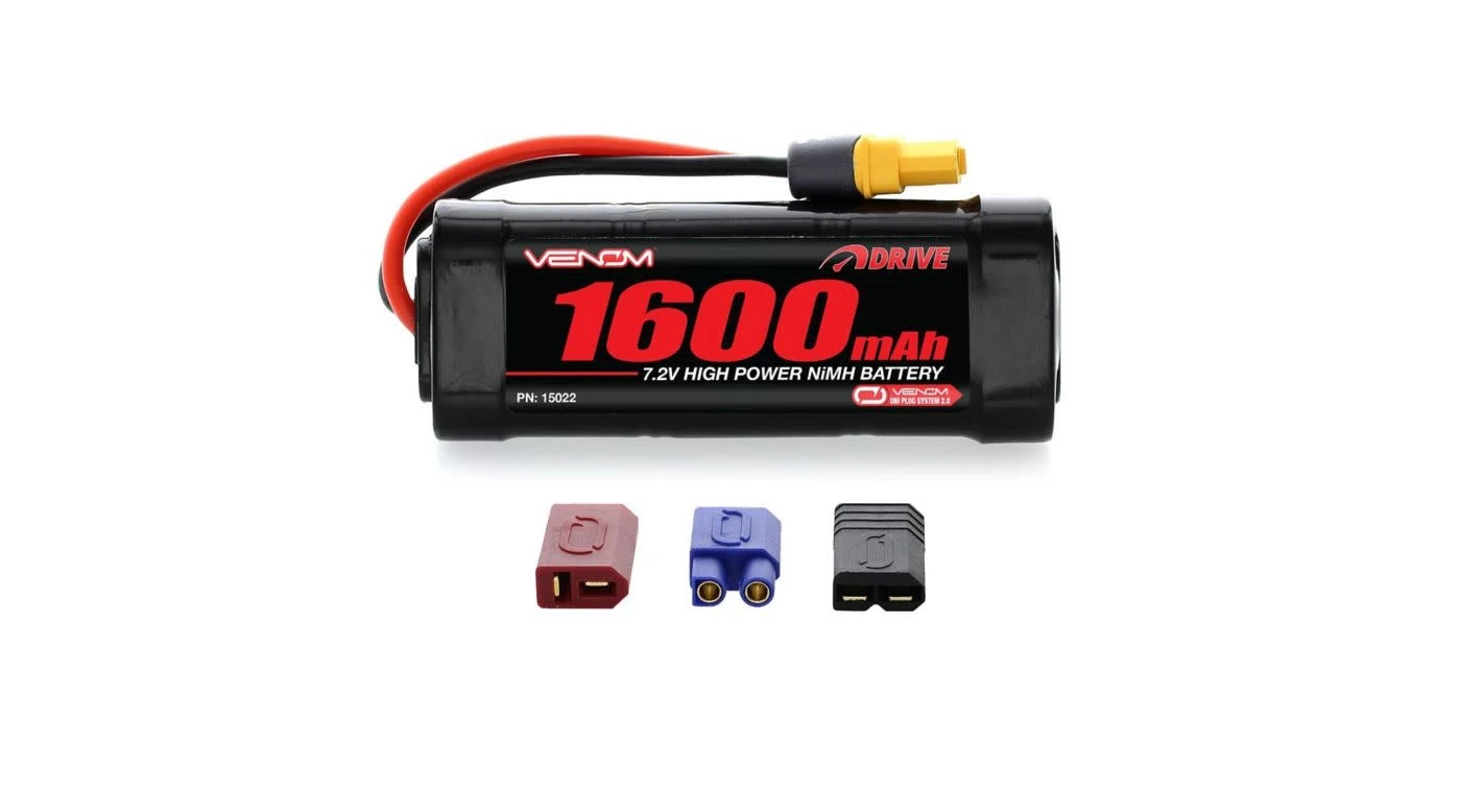 VENOM 15022 NIMH 7.2V 1600 2/3A TRX